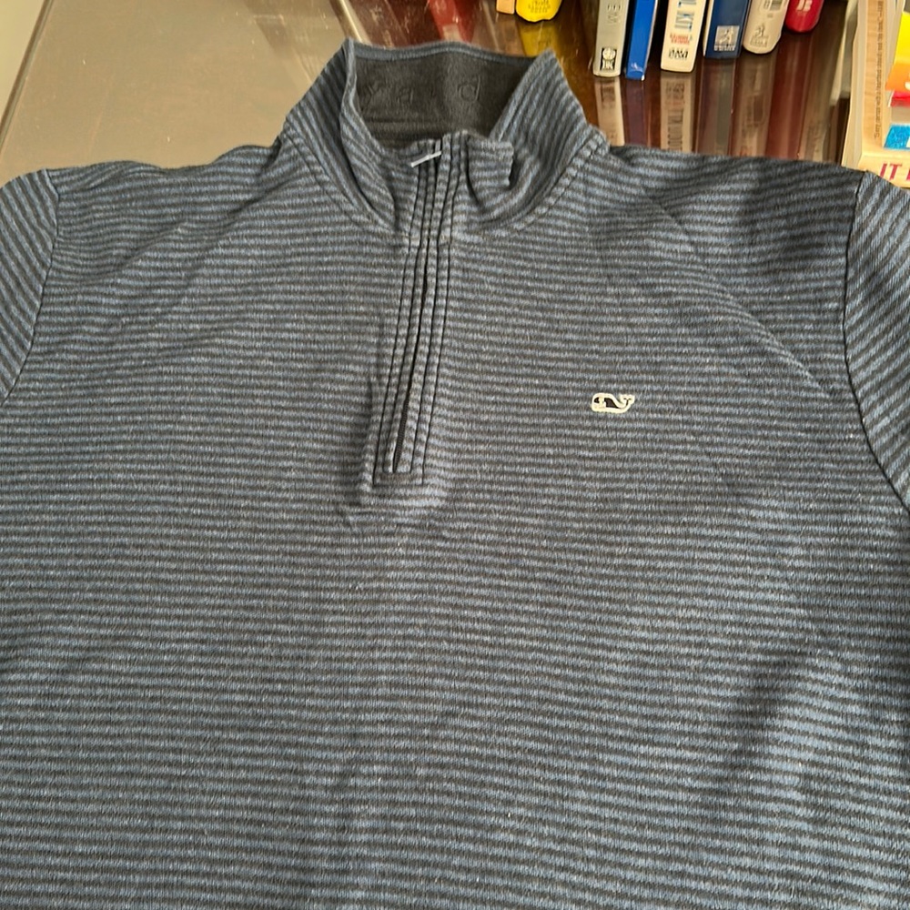 Men quarter zip, vineyard vines, pull over